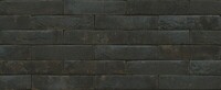Wysokiej klasy materiał dekoracyjny, czarna płytka do wszystkich wnętrz, oryginalna ściana z czarnej cegły.