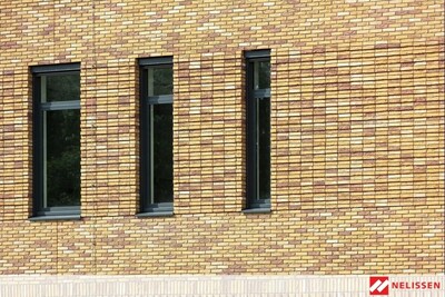 Valetta cegły ręcznie formowane, belgijskie cegły handmade, żółte płytki ceglane, żółte retro cegły, kolorowe cegły do dekoracji wnętrz, 